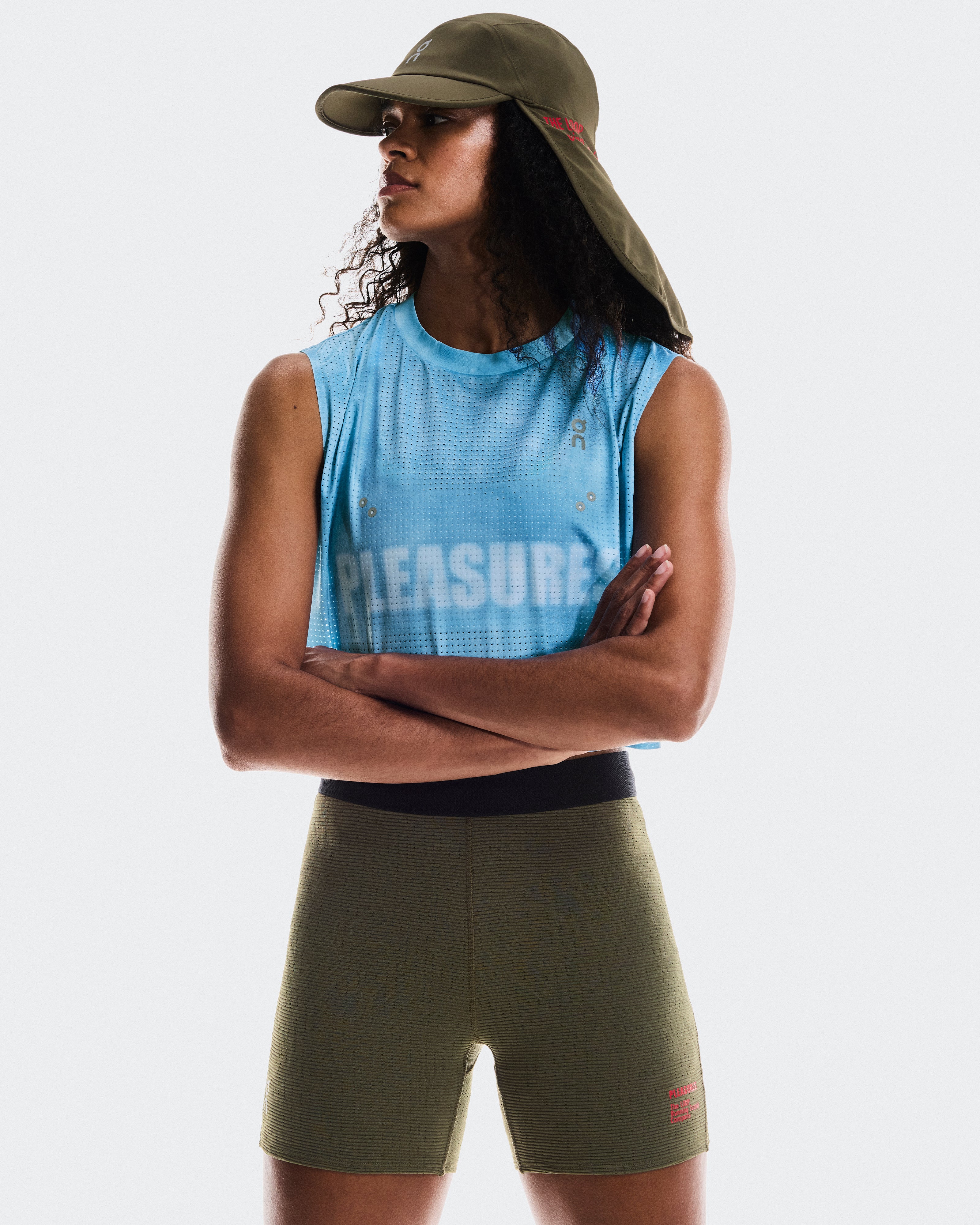 On Tights Pleasures X The Loop Olive (Women'S)