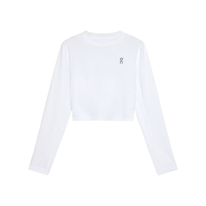 On Train Long-T Crop Graphic White (Women'S)