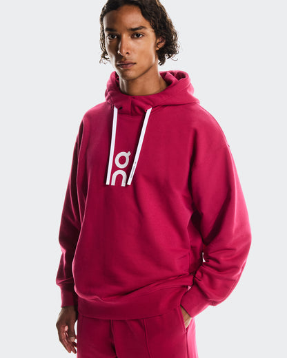 On Club Hoodie Grenadine