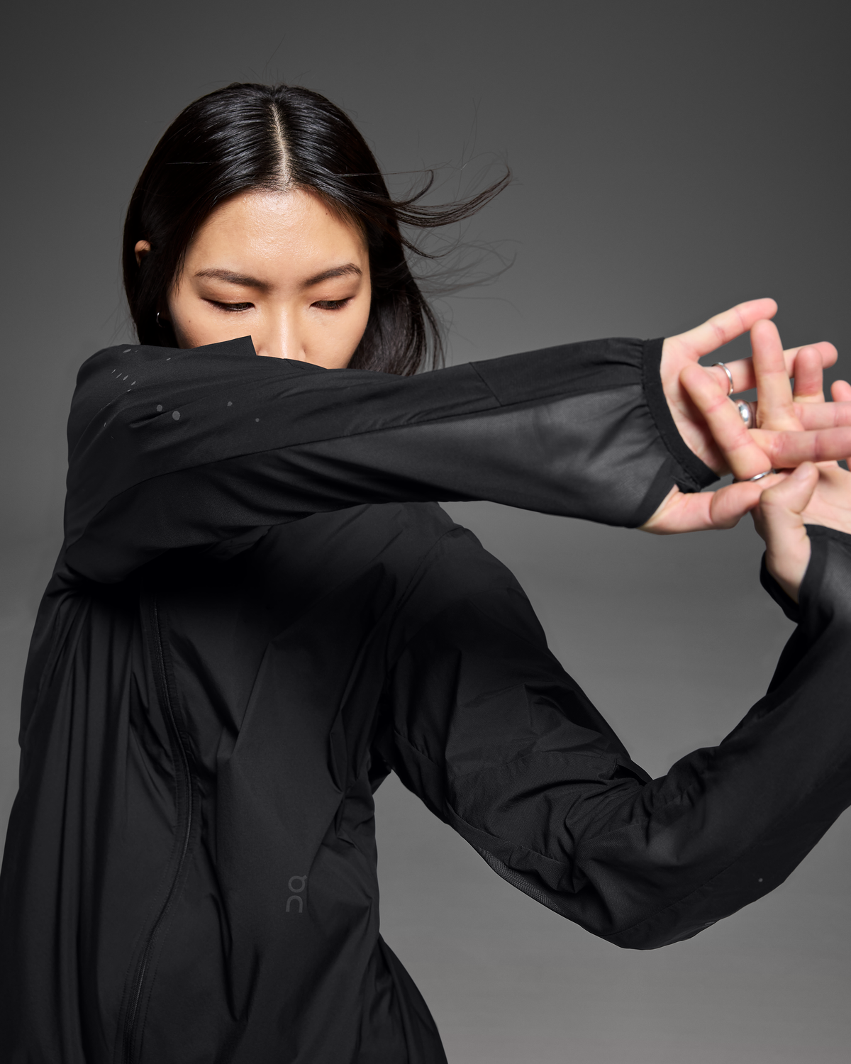 On Running Jacket Paf Black