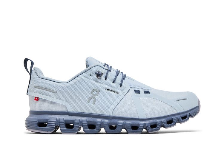 on running cloud 6 waterproof heather metal (women's)