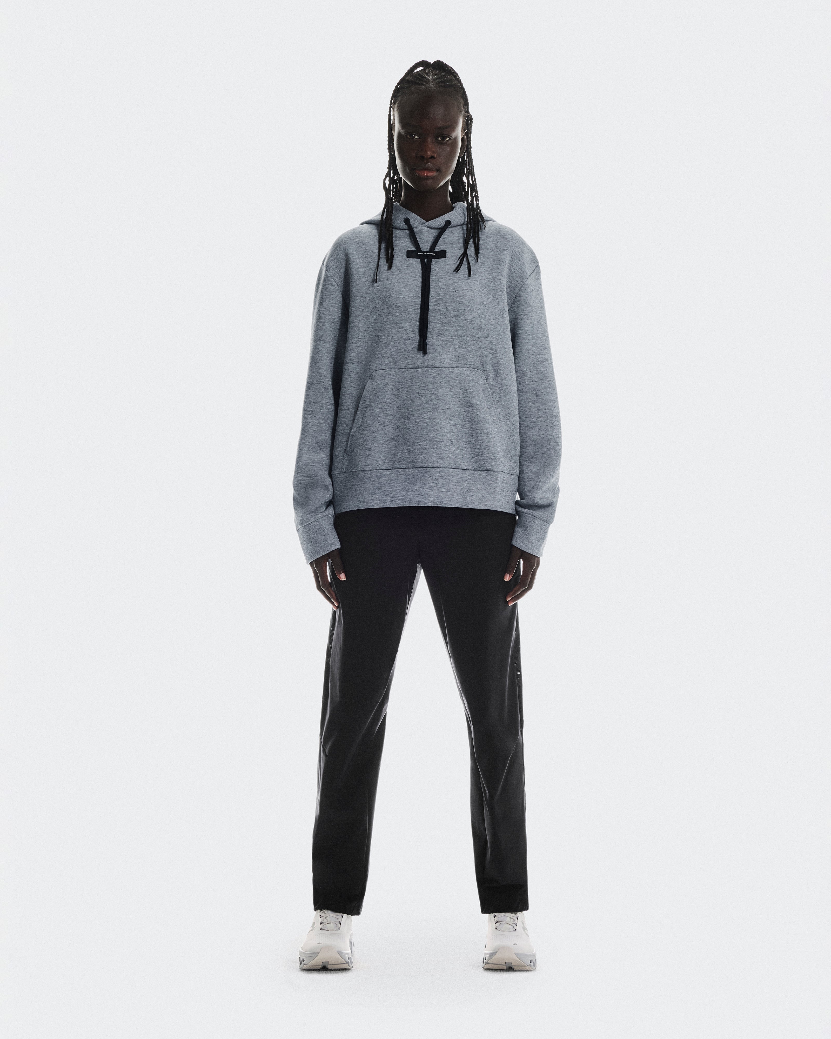 On Focus Tech Hoodie Basalt (Women's)