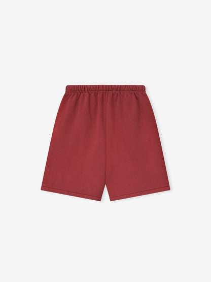 Essentials Relaxed Sweatshort Crimson