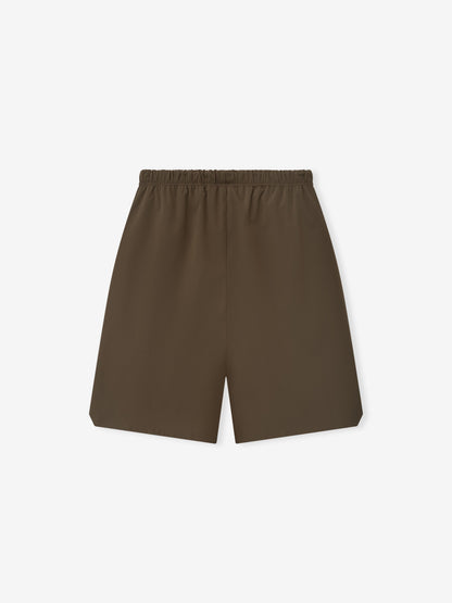 Essentials Active Trace Relaxed Short Brown
