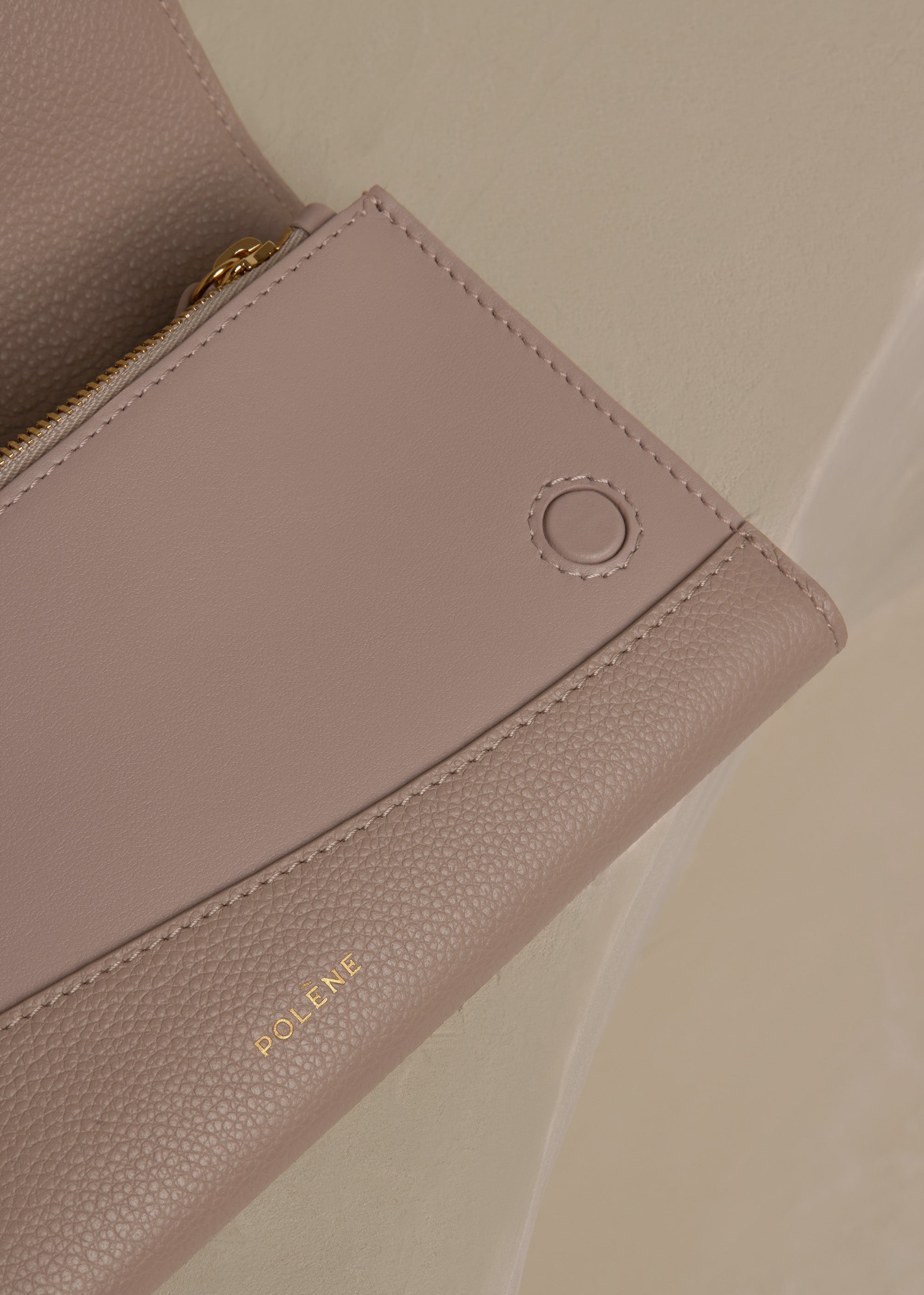 Polene Sierra Wallet Duo Taupe