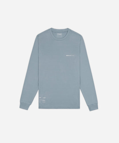 Bandit Mens Micromesh Long Sleeve Tranquil Blue