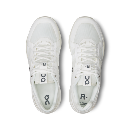 on running the roger clubhouse pro white ice