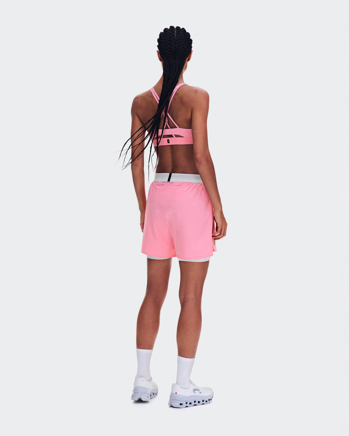On 3" Performance 2/1 Shorts Magnolia | Glacier (Women'S)