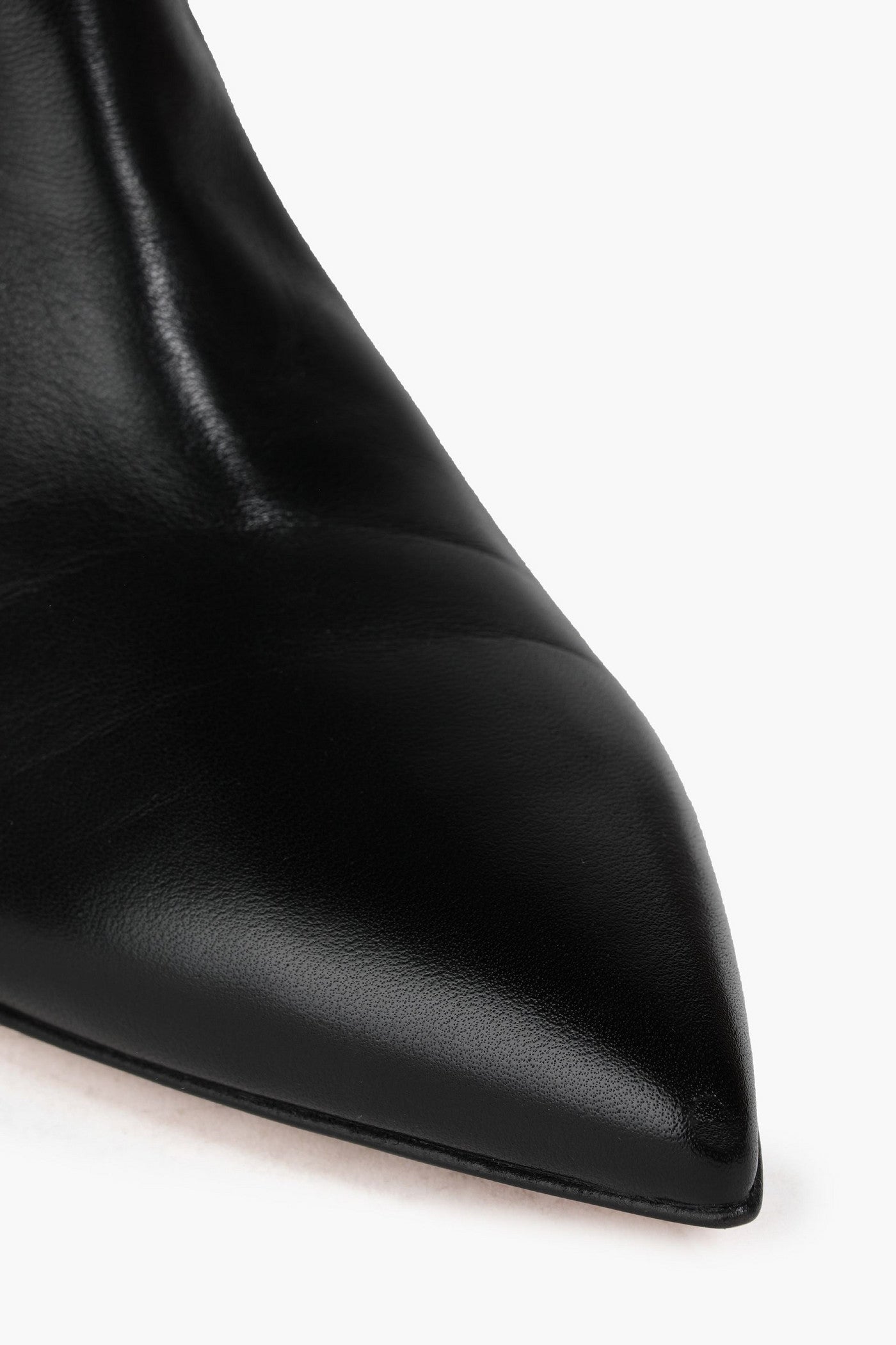 Gianvito Rossi Leather Knee Boots Black Women's
