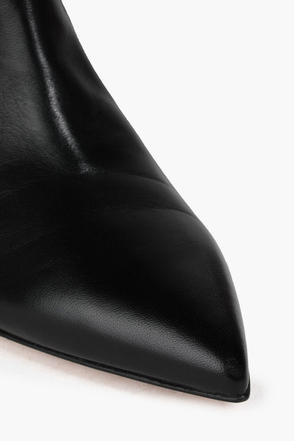 Gianvito Rossi Leather Knee Boots Black Women's