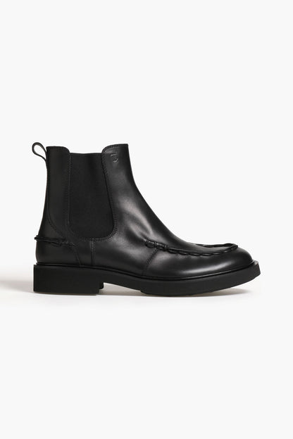 Tod's Leather Chelsea Boots Black