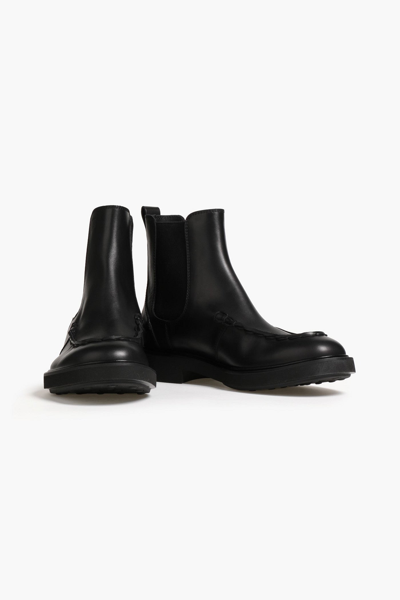 Tod's Leather Chelsea Boots Black