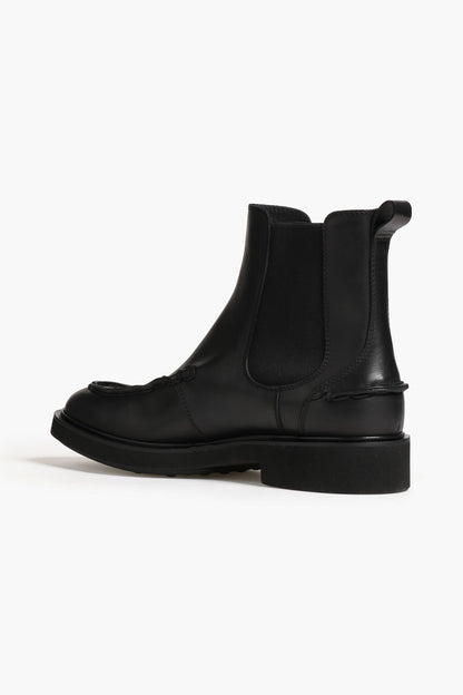 Tod's Leather Chelsea Boots Black