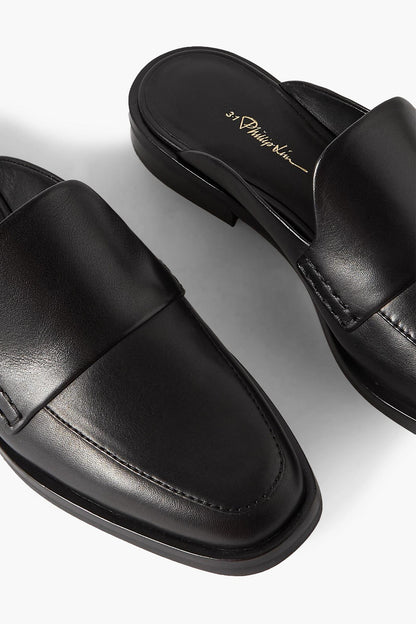 3.1 Phillip Lim Alexa Leather Slippers Black Women's
