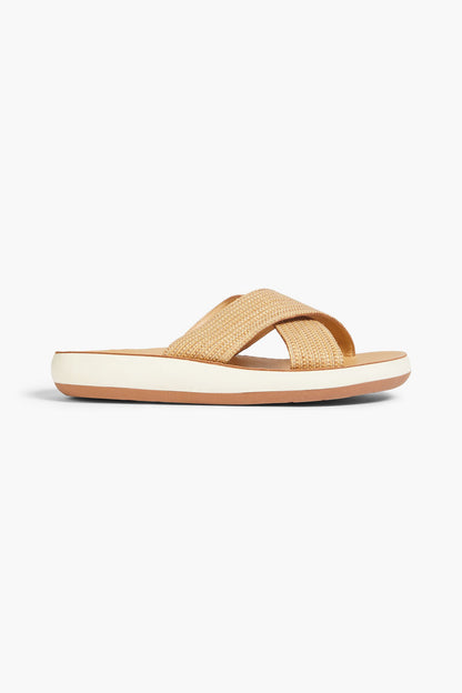 Ancient Greek Sandals Thais Raffia Sandals Sand Women's