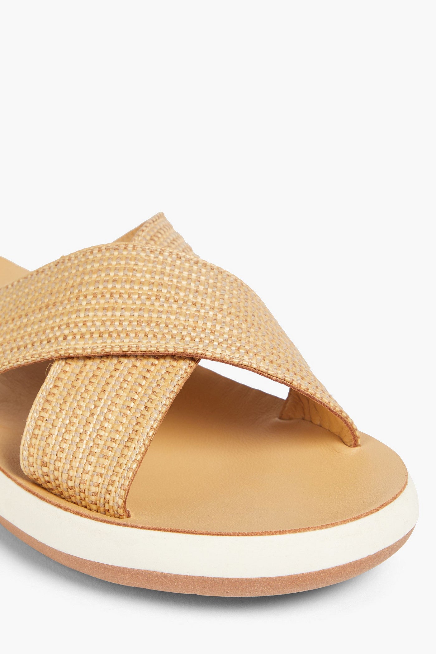 Ancient Greek Sandals Thais Raffia Sandals Sand Women's