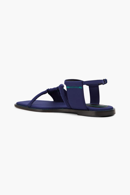 Zimmermann Scuba Sandals Indigo Women's