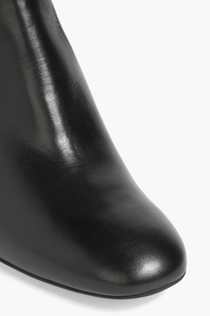 Stuart Weitzman Sofia 75 Leather Knee Boots Black Women's