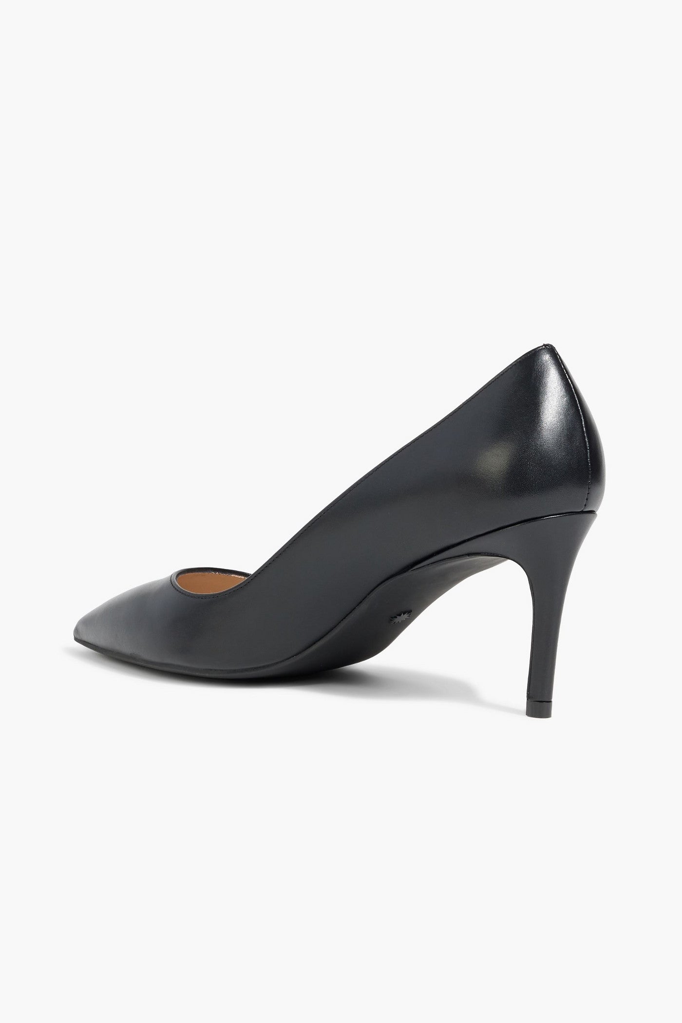 Stuart Weitzman Leather Pumps Black Women's