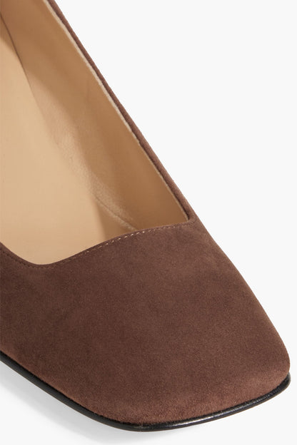 Sergio Rossi Suede Pumps Brown Women's