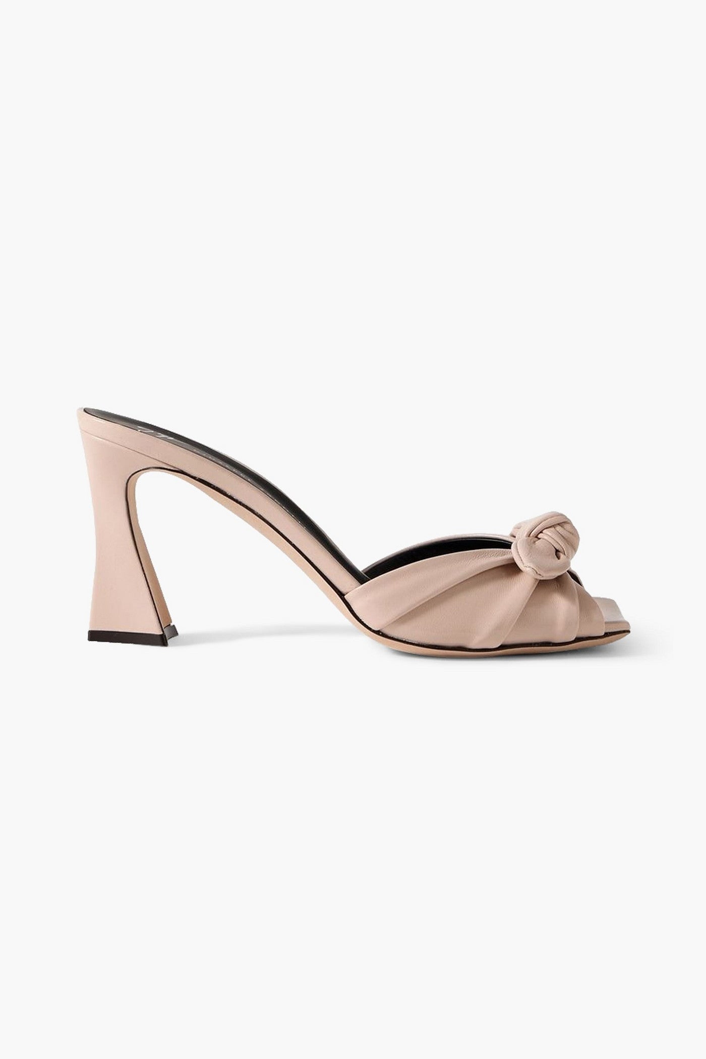 Giuseppe Zanotti Marinetti Patent-Leather Mules Blush Women's