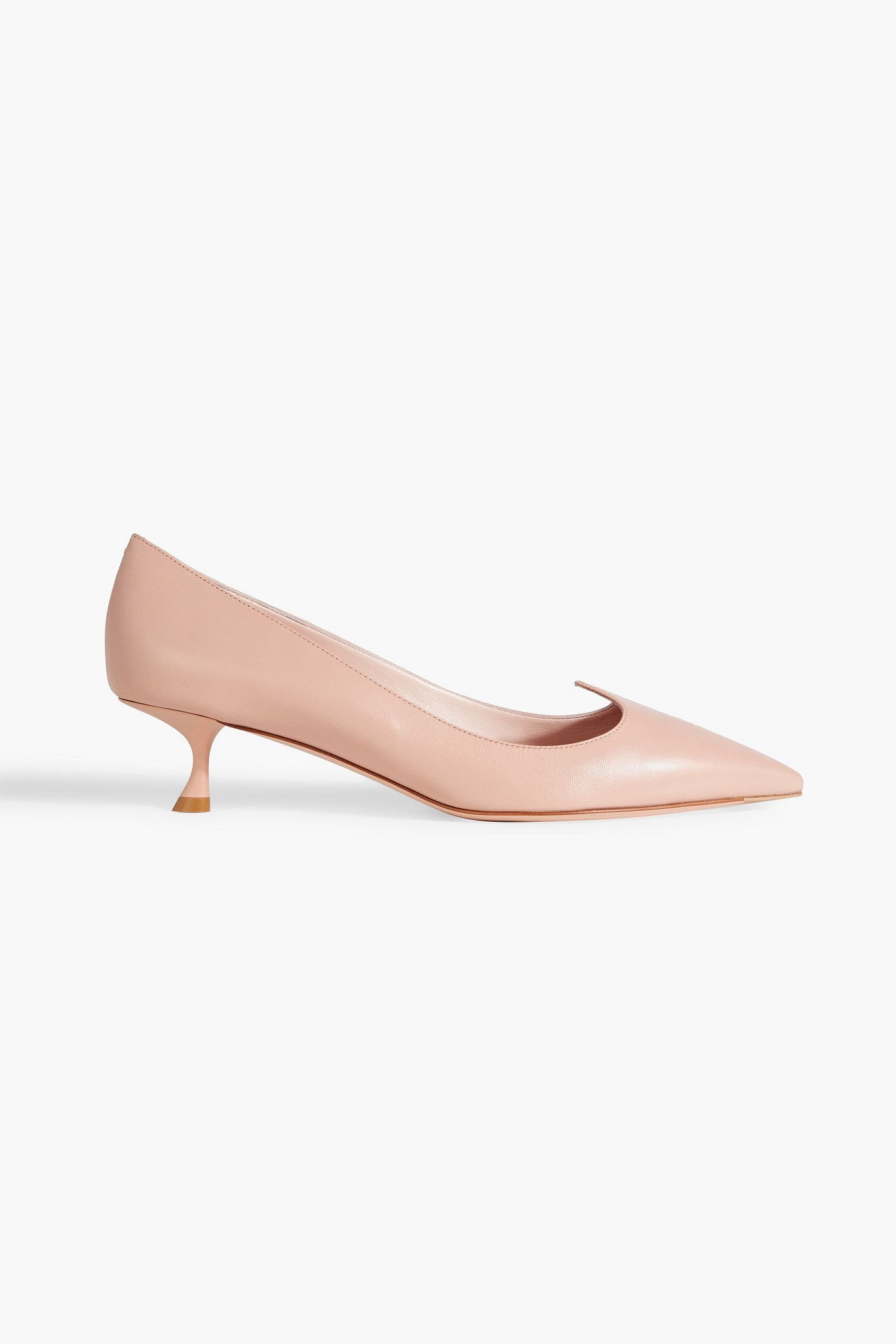 Roger Vivier I Love Vivier Leather Pumps Blush Women's