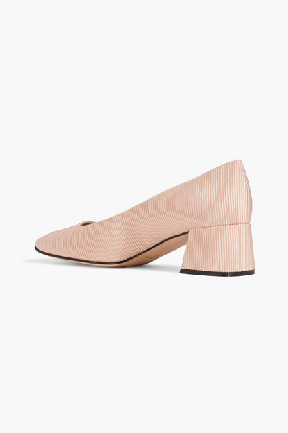 Sergio Rossi Gruppo 45 Ottoman Pumps Blush Women's