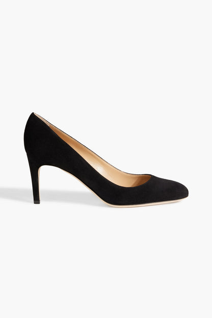 Sergio Rossi Madame 75 Leather Pumps Black Women's