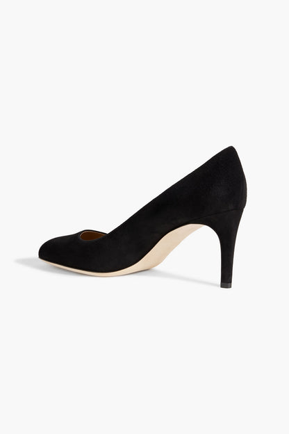 Sergio Rossi Madame 75 Leather Pumps Black Women's