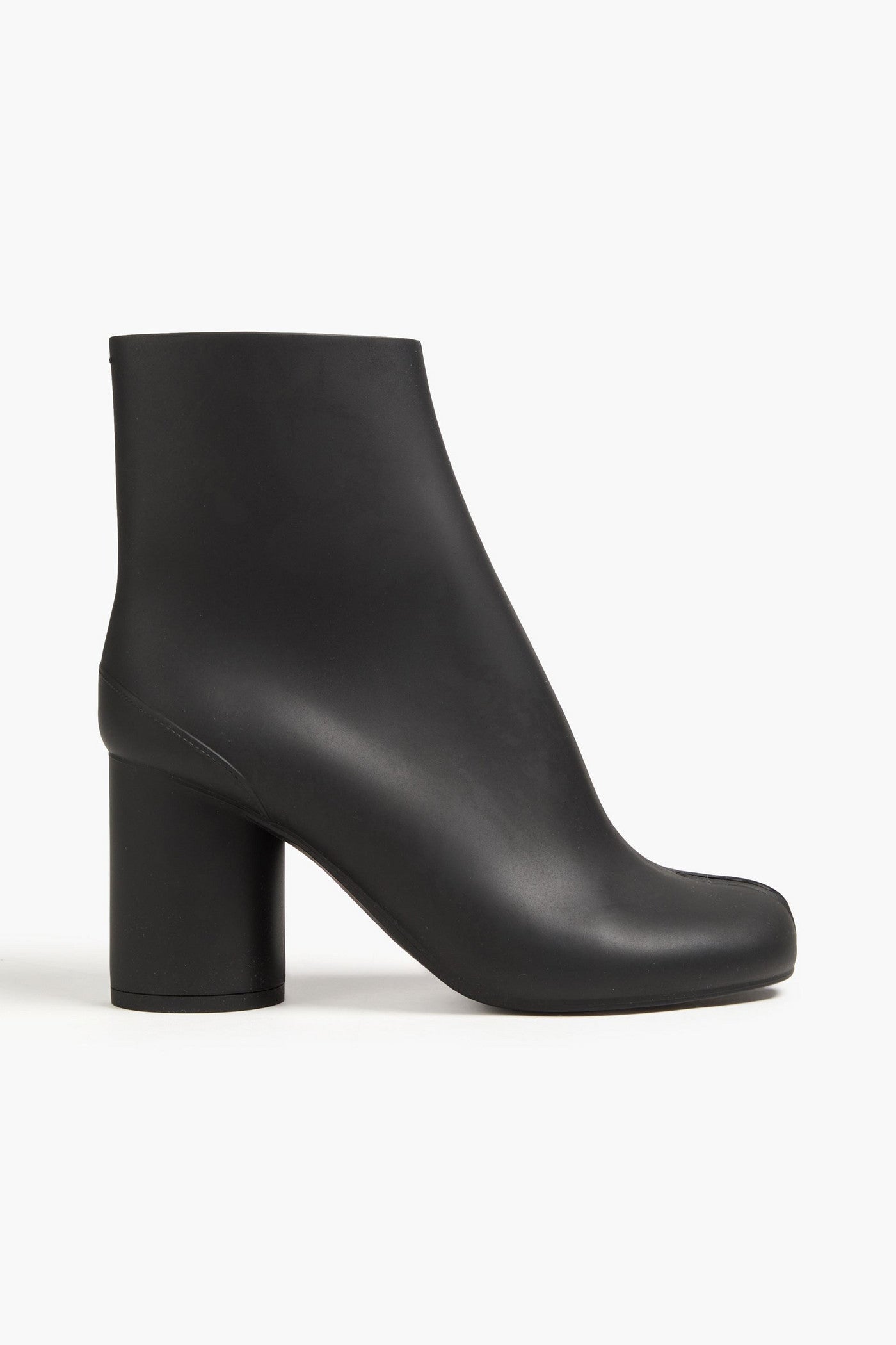 Maison Margiela Pvc Split-Toe Ankle Boots Black Women's