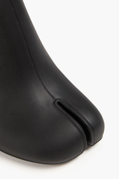 Maison Margiela Pvc Split-Toe Ankle Boots Black Women's