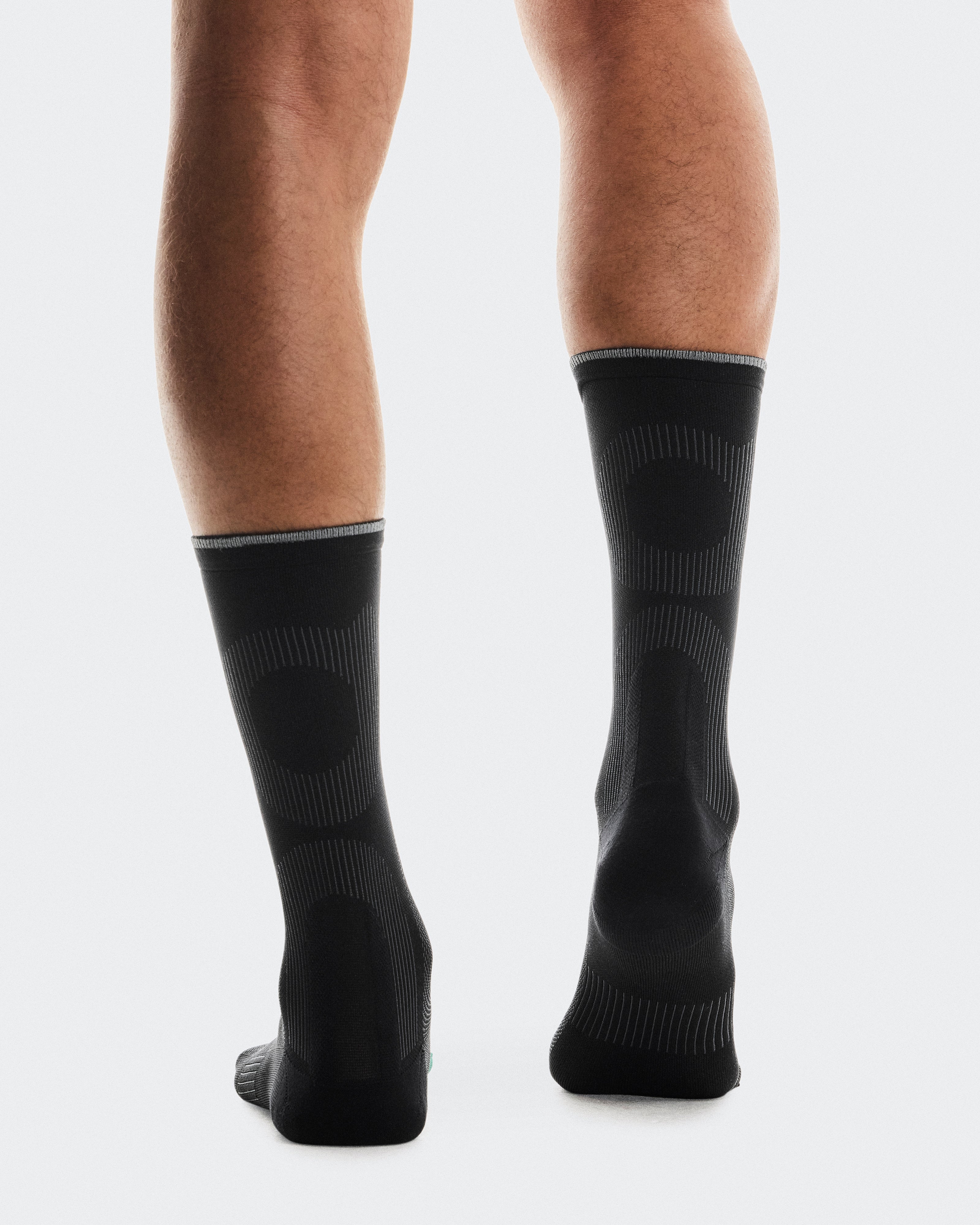 On Elite Run Sock High Black