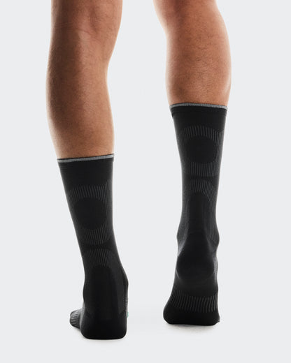 On Elite Run Sock High Black
