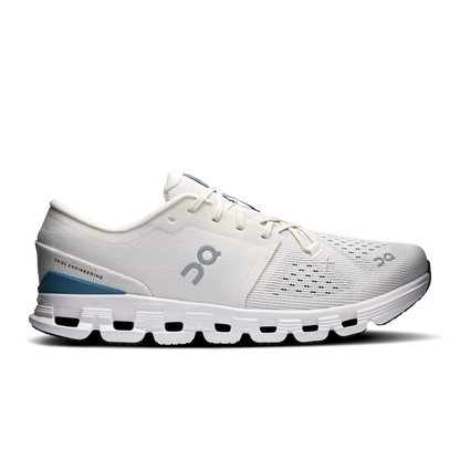 On Cloud X 4 Ivory Steel