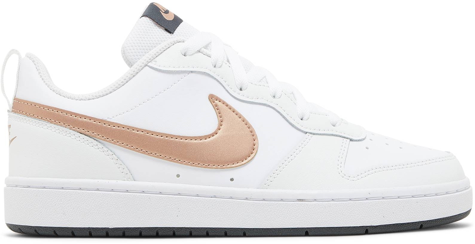 Nike Court Borough 2 Low White Metallic Red Bronze
