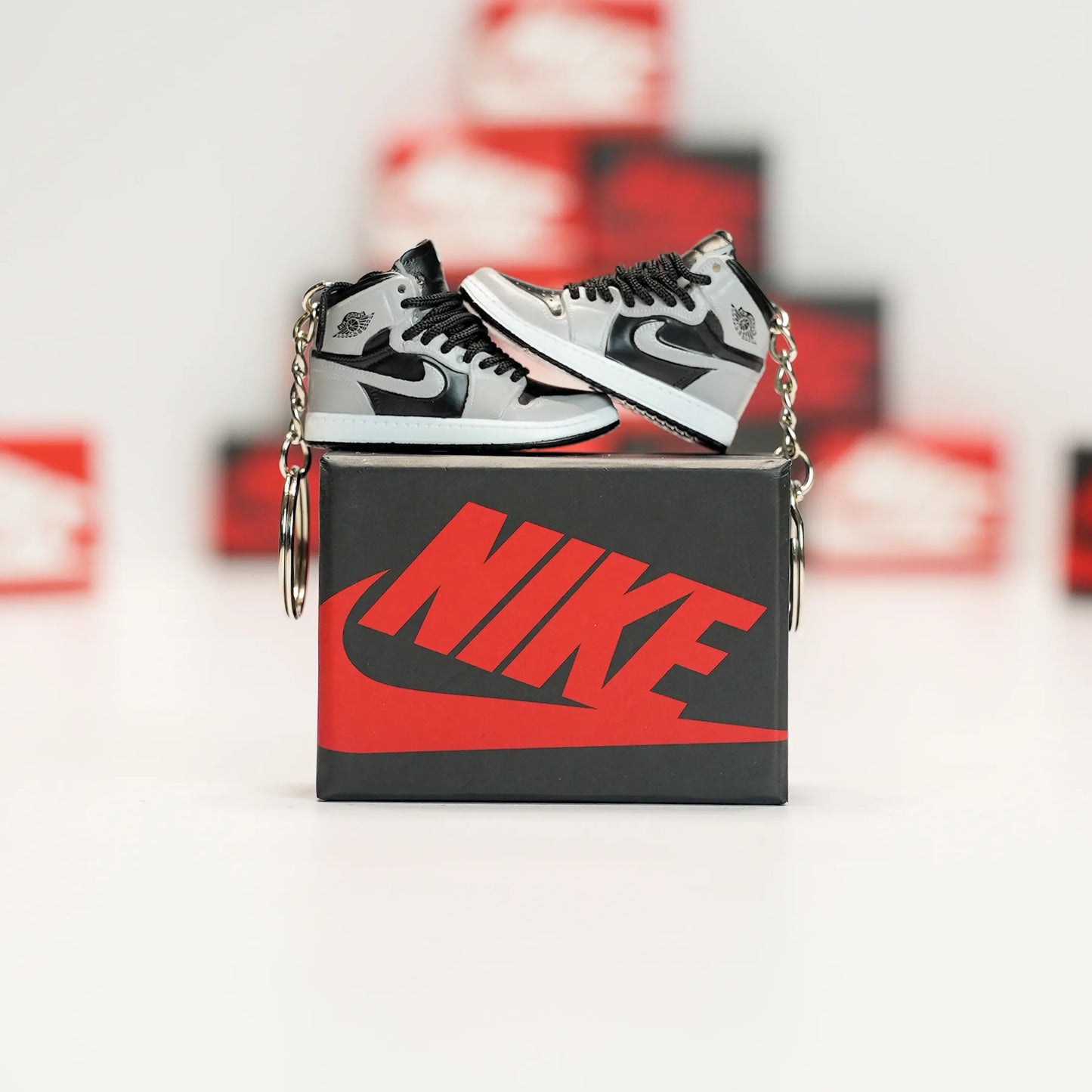 3D Sneaker Keychain With Box | Jordan keychain with box | Kicks Machine