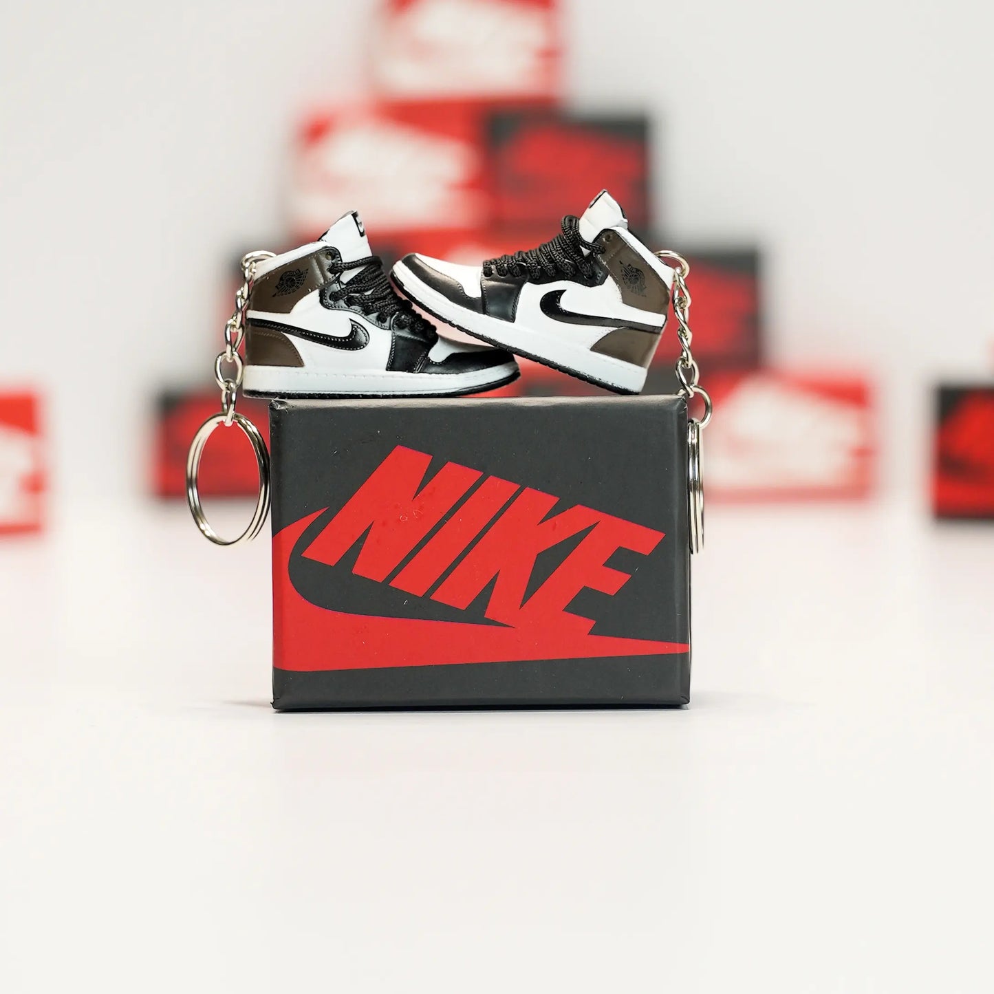3D Sneaker Keychain With Box | Jordan keychain with box | Kicks Machine