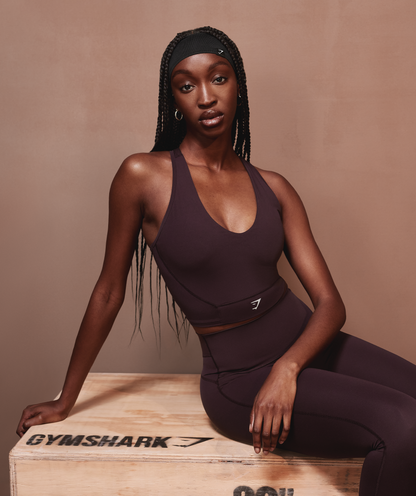 Women's Gymshark Diffuse Sweat Headband Black