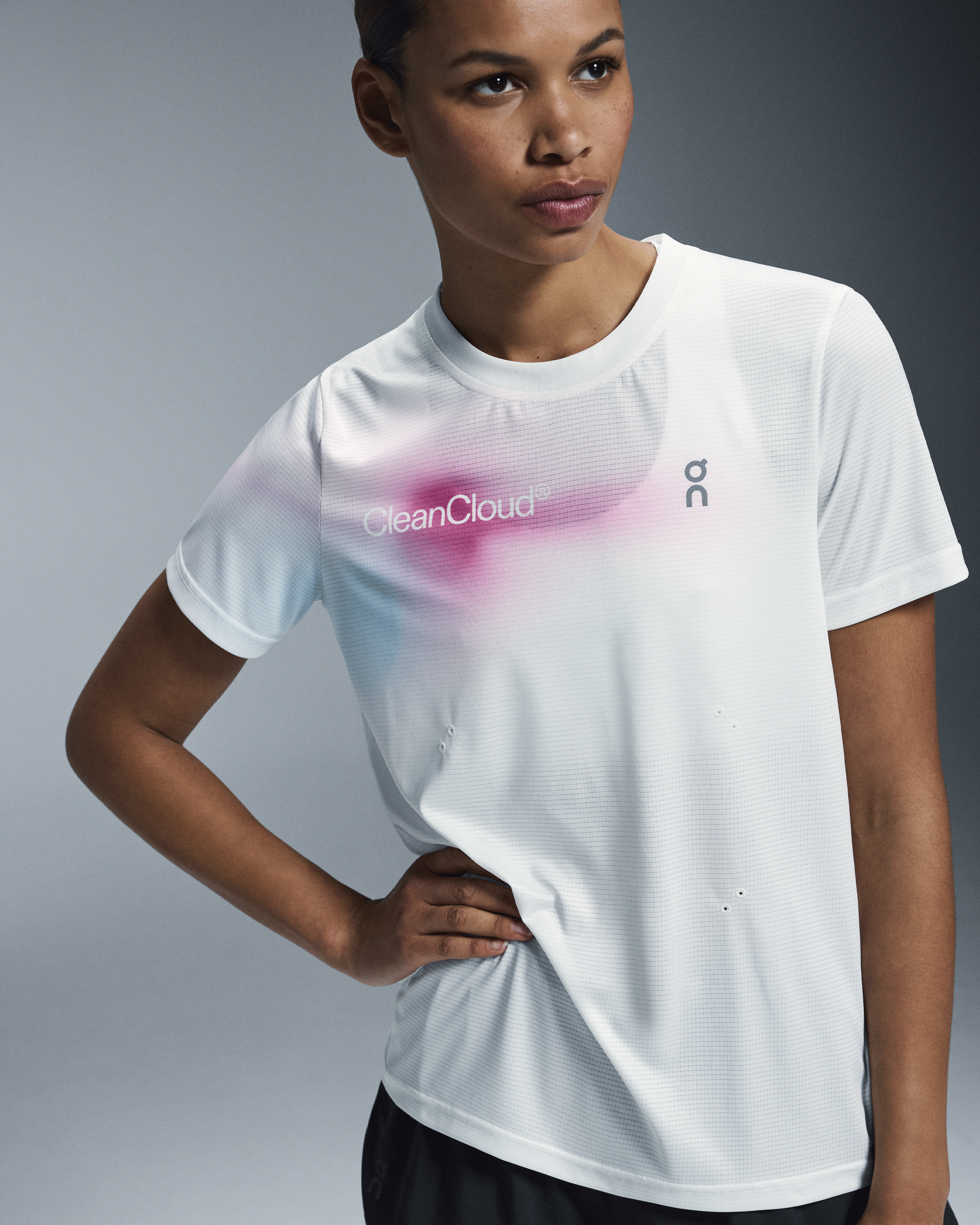 On Pace-T Undyed | Pink (Women'S)