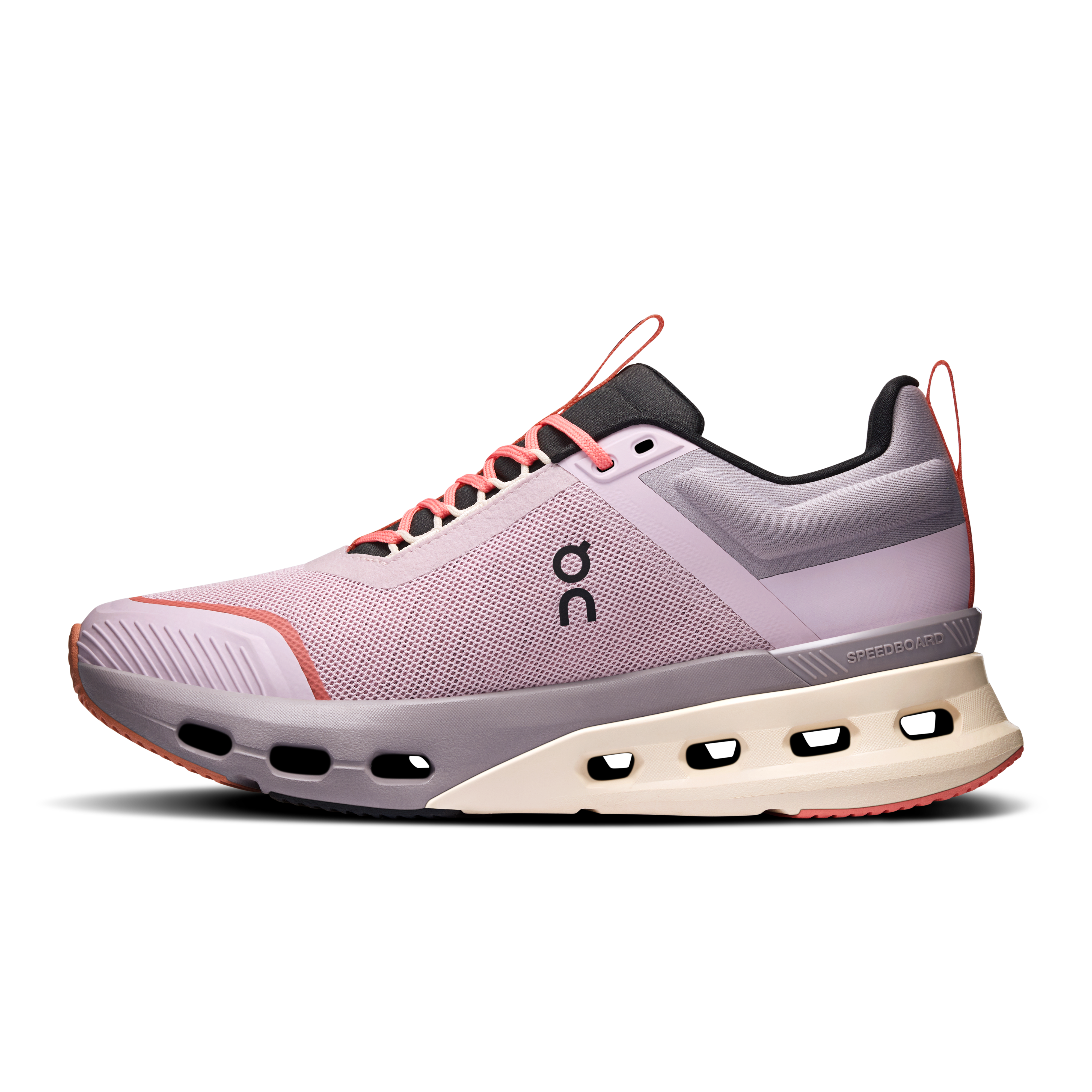 on running cloudnova x mauve dew (women's)