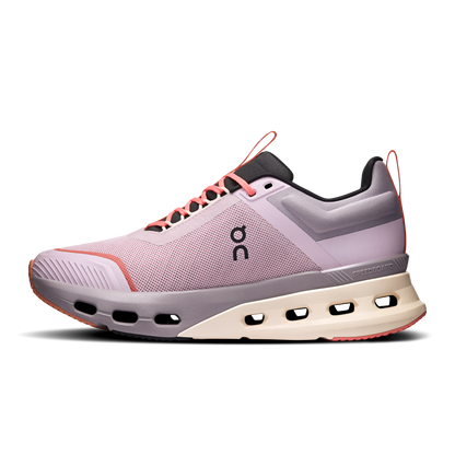 on running cloudnova x mauve dew (women's)