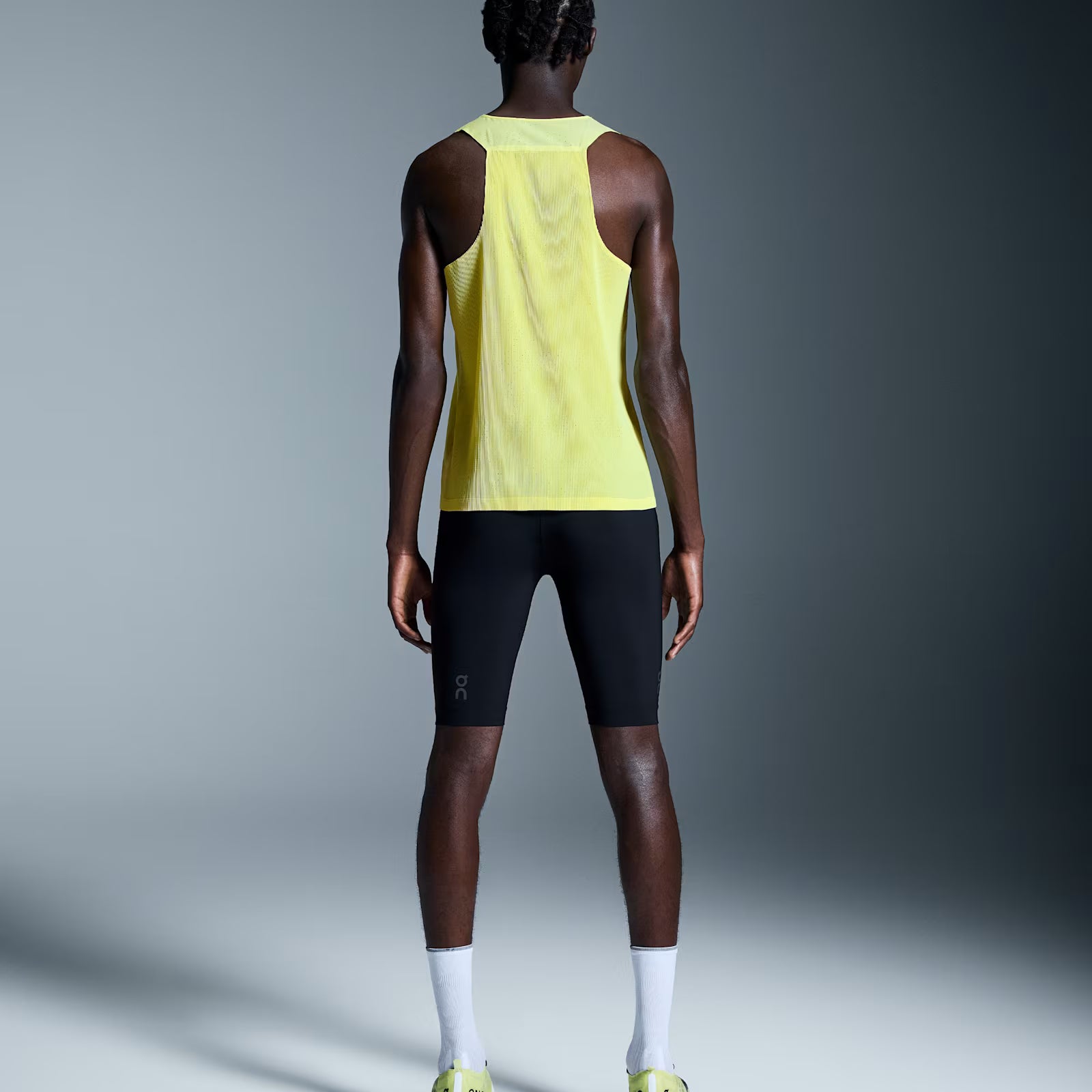 On Race Singlet Limelight