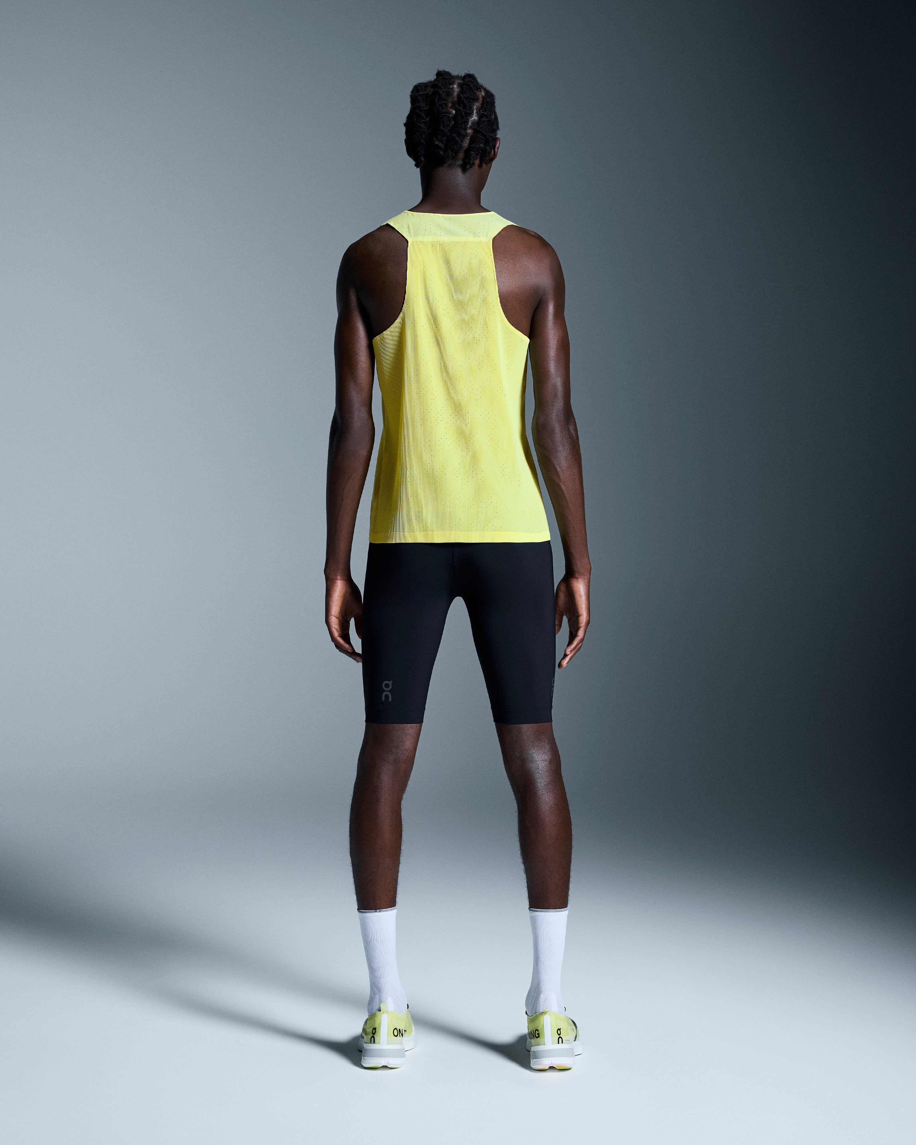 On Race Singlet Limelight