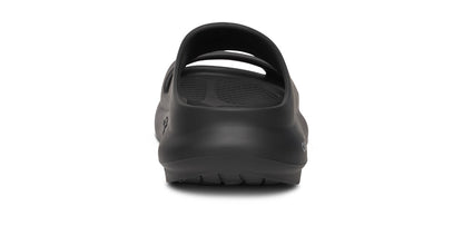 Oofos Women's Two-Strap Sandal Black