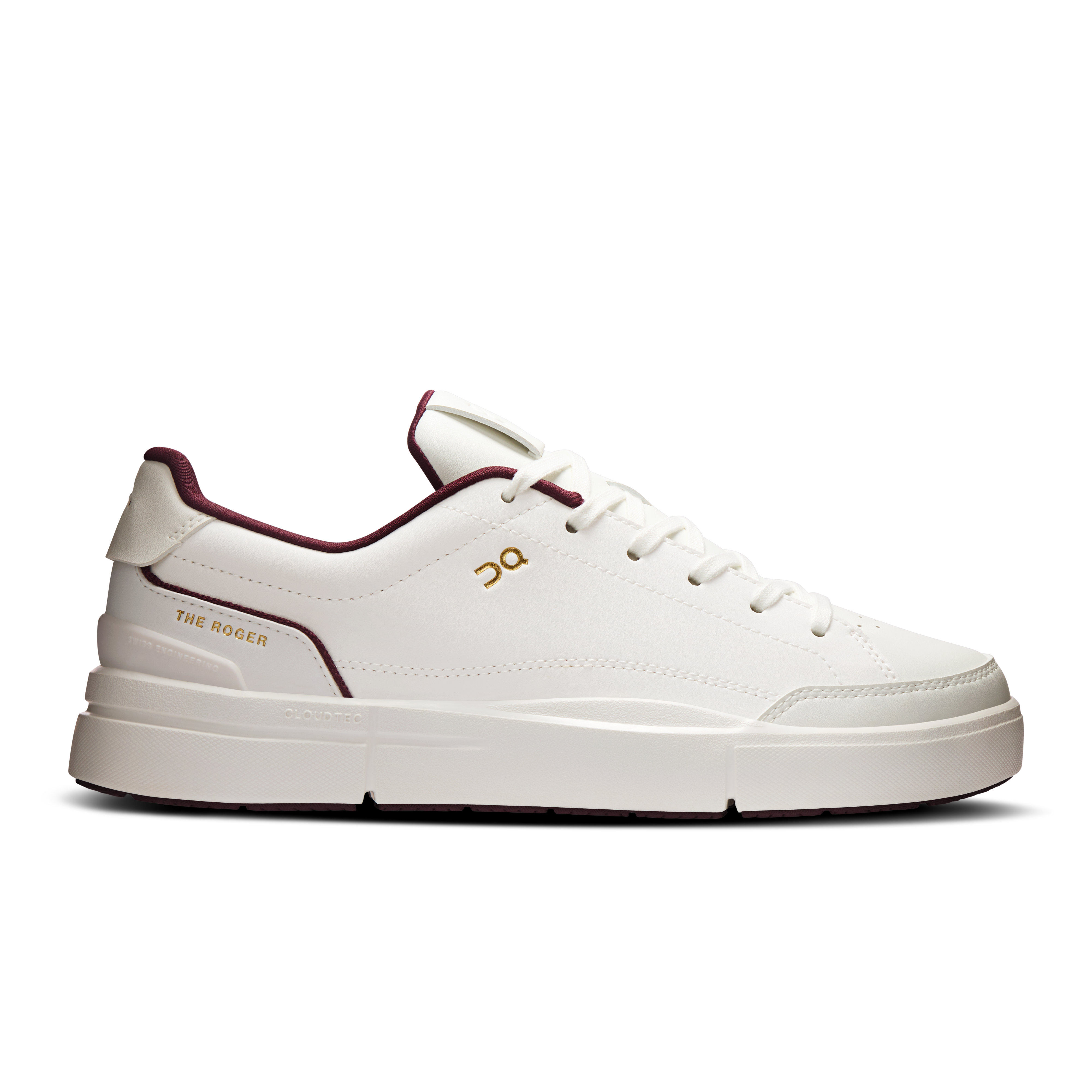 On The Roger Centre Court Ivory Maroon (Women'S)