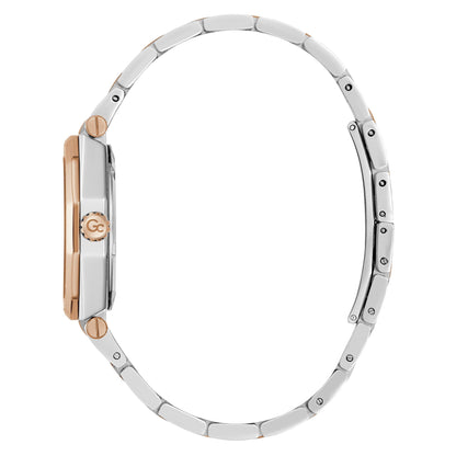 Gc Gleam White Round Quartz Women Watch Z55001L7