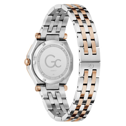 Gc Gleam White Round Quartz Women Watch Z55001L7