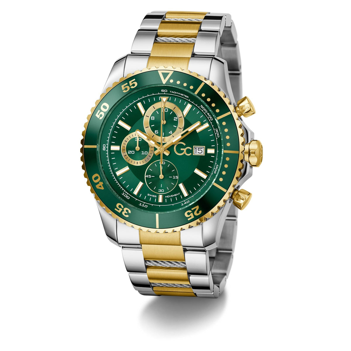 Gc Speedracer Green Round Quartz Men Watch Z51006G9