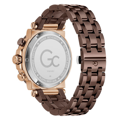 Gc One Sport Beige Round Quartz Men Watch Y70010G1