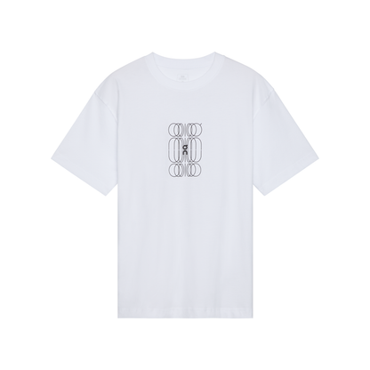On Club-T Graphic White | Black